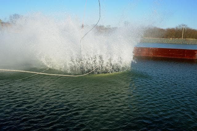 NASA image: Crew Module Water Landing Model Assessment 
