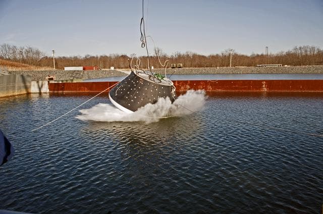 NASA image: Crew Module Water Landing Model Assessment 