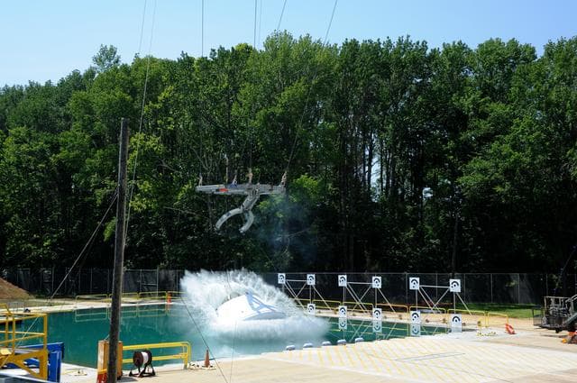 NASA image: ORION Project-(SPLASH) Structural Passive Landing Attenuation fo