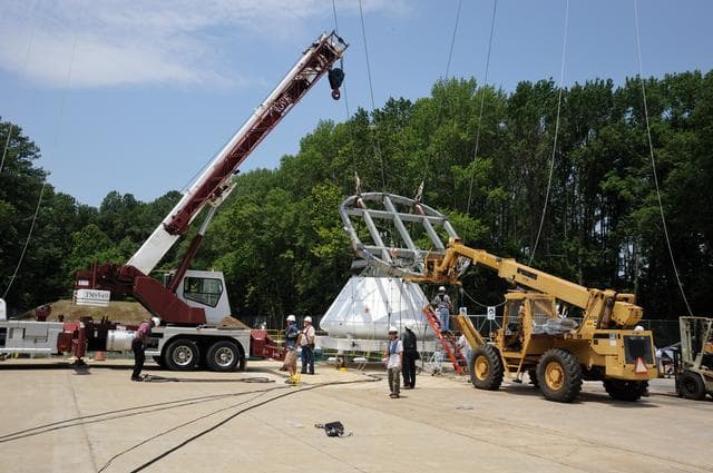 NASA image: ORION Project-(SPLASH) Structural Passive Landing Attenuation fo