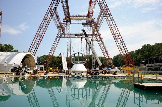 NASA image: ORION Project-(SPLASH) Structural Passive Landing Attenuation fo