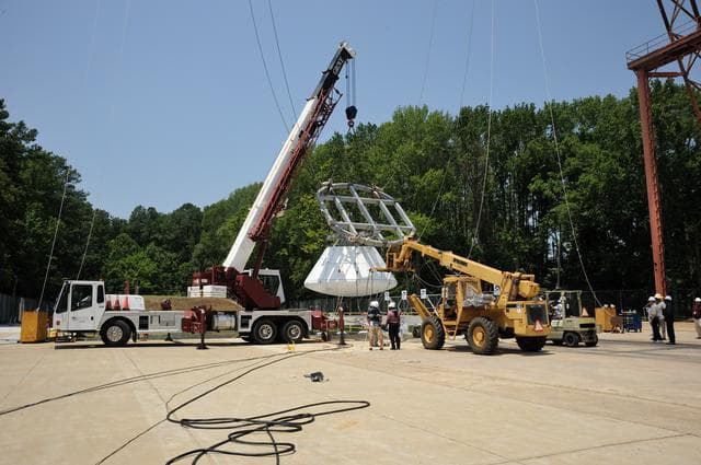 NASA image: ORION Project-(SPLASH) Structural Passive Landing Attenuation fo