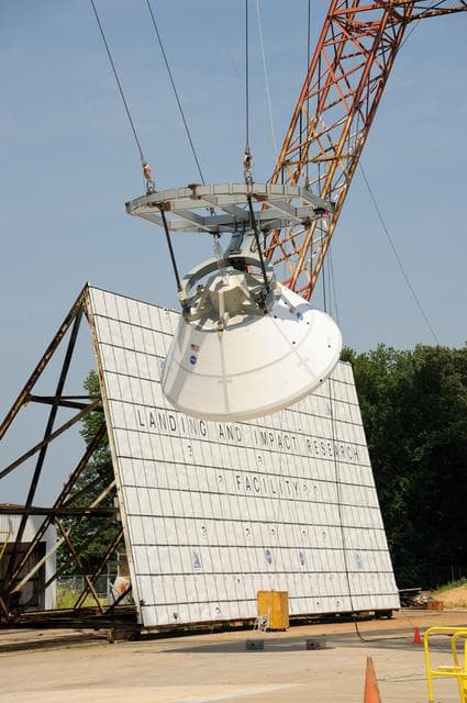 NASA image: ORION Project-(SPLASH) Structural Passive Landing Attenuation fo