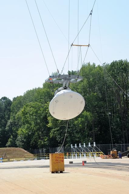 NASA image: ORION Project-(SPLASH) Structural Passive Landing Attenuation fo