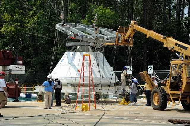 NASA image: ORION Project-(SPLASH) Structural Passive Landing Attenuation fo