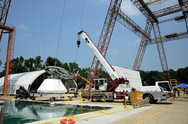 NASA image: ORION Project-(SPLASH) Structural Passive Landing Attenuation fo