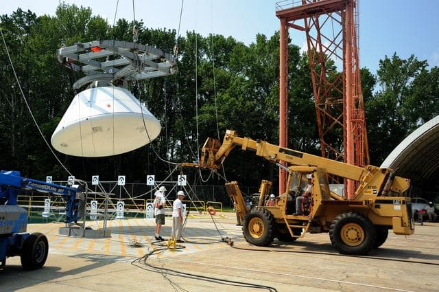 NASA image: ORION Project-(SPLASH) Structural Passive Landing Attenuation fo