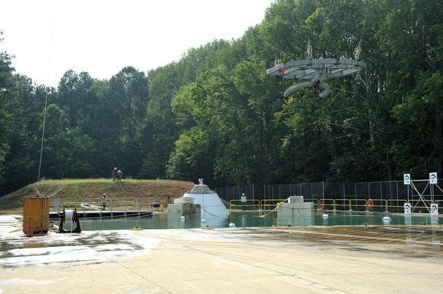 NASA image: ORION Project-(SPLASH) Structural Passive Landing Attenuation fo