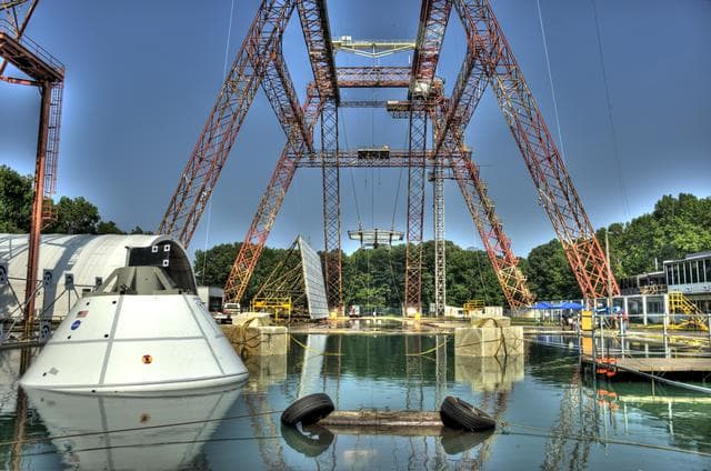 NASA image: ORION Project-(SPLASH) Structural Passive Landing Attenuation fo