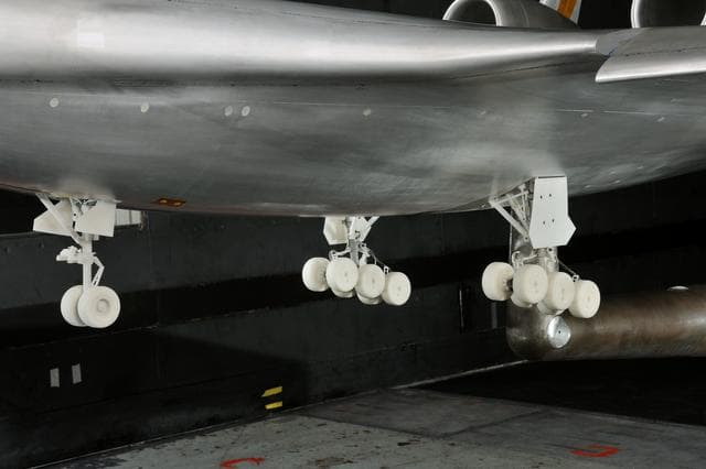 NASA image: (HWB) Hybrid Wing Body Aerodynamic Test in 14x22