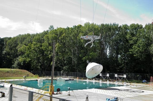 NASA image: Orion Project SPLASH BTA Water Impact POT #3