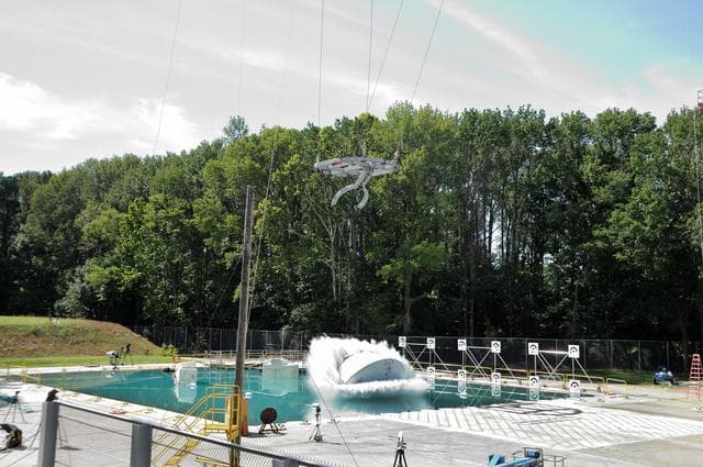 NASA image: Orion Project SPLASH BTA Water Impact POT #3