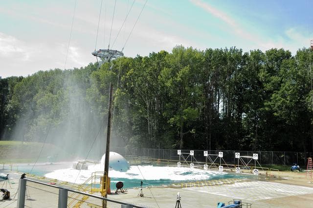 NASA image: Orion Project SPLASH BTA Water Impact POT #3