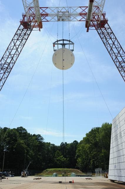NASA image: Orion Project SPLASH BTA Water Impact POT #3