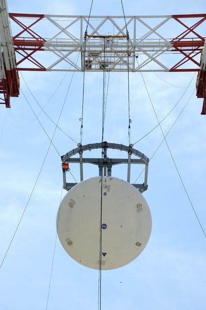 NASA image: Orion Project SPLASH BTA Water Impact POT #3