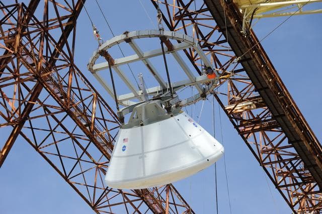 NASA image: Orion Project SPLASH BTA Water Impact POT #3
