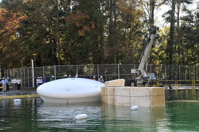 NASA image: ORION Project-(SPLASH) Structural Passive Landing Attenuation fo