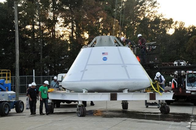 NASA image: ORION Project-(SPLASH) Structural Passive Landing Attenuation fo