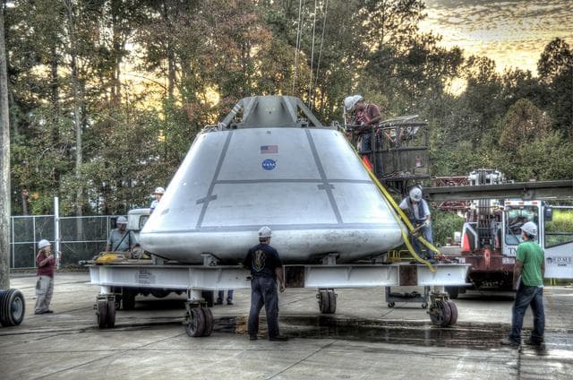 NASA image: ORION Project-(SPLASH) Structural Passive Landing Attenuation fo