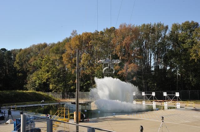 NASA image: ORION Project-(SPLASH) Structural Passive Landing Attenuation fo