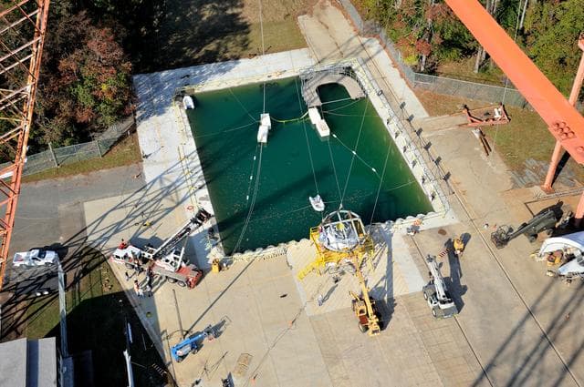 NASA image: ORION Project-(SPLASH) Structural Passive Landing Attenuation fo