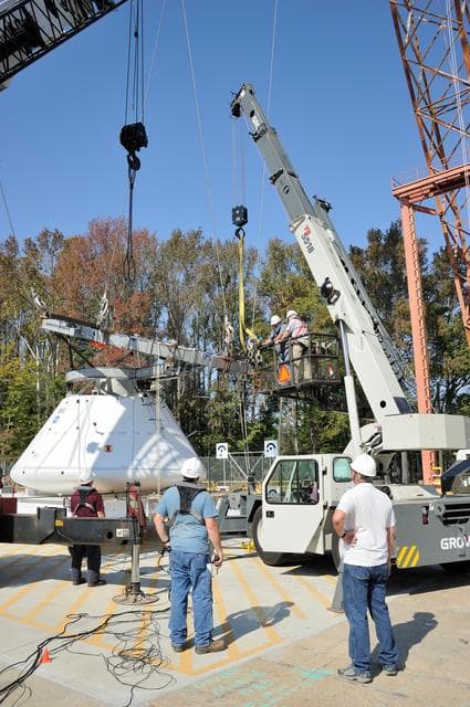 NASA image: ORION Project-(SPLASH) Structural Passive Landing Attenuation fo