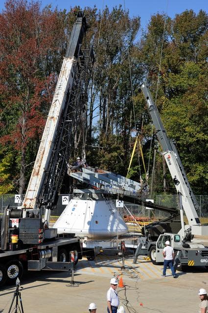 NASA image: ORION Project-(SPLASH) Structural Passive Landing Attenuation fo
