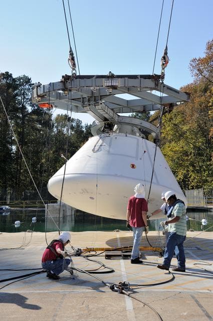 NASA image: ORION Project-(SPLASH) Structural Passive Landing Attenuation fo