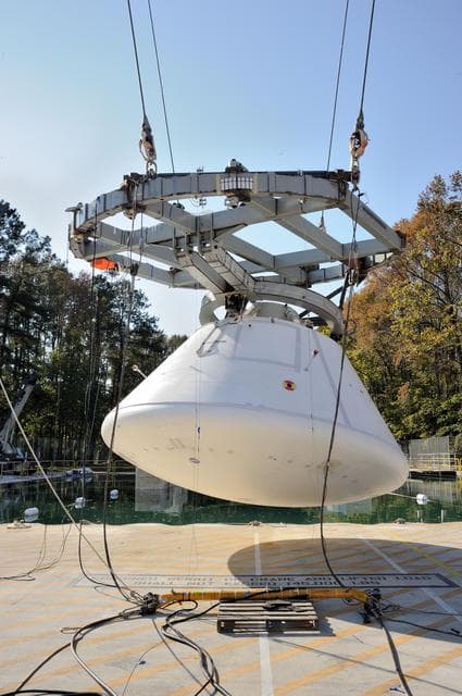 NASA image: ORION Project-(SPLASH) Structural Passive Landing Attenuation fo