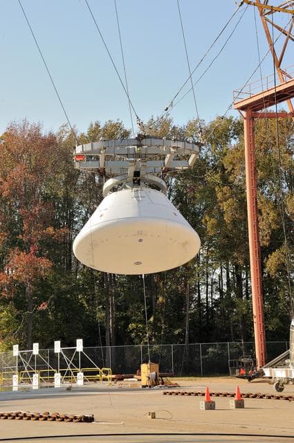 NASA image: ORION Project-(SPLASH) Structural Passive Landing Attenuation fo