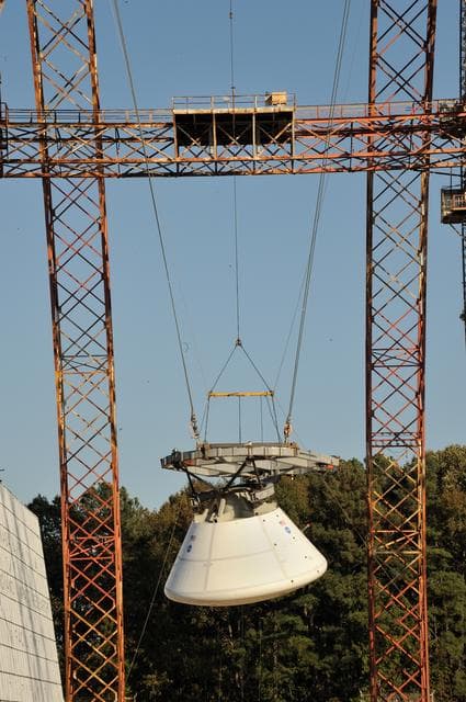 NASA image: ORION Project-(SPLASH) Structural Passive Landing Attenuation fo