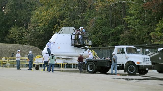 NASA image: ORION Project-(SPLASH) Structural Passive Landing Attenuation fo