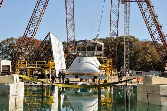 NASA image: ORION Project-(SPLASH) Structural Passive Landing Attenuation fo