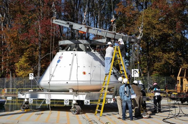 NASA image: ORION Project-(SPLASH) Structural Passive Landing Attenuation fo
