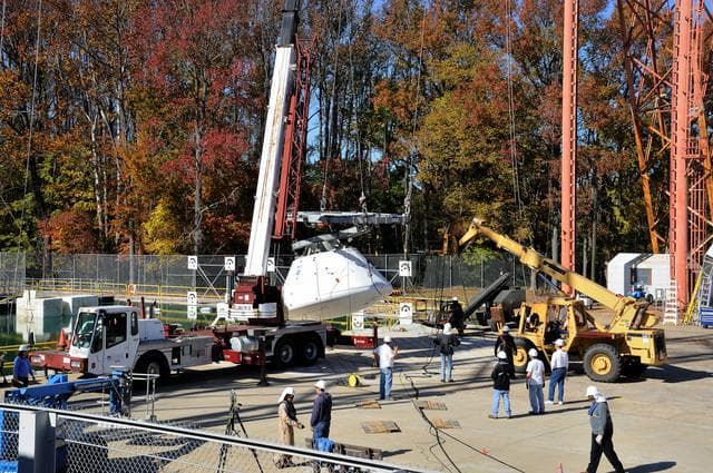 NASA image: ORION Project-(SPLASH) Structural Passive Landing Attenuation fo