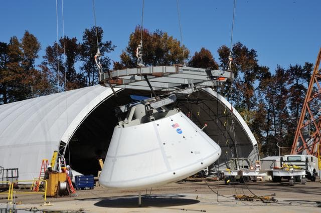 NASA image: ORION Project-(SPLASH) Structural Passive Landing Attenuation fo