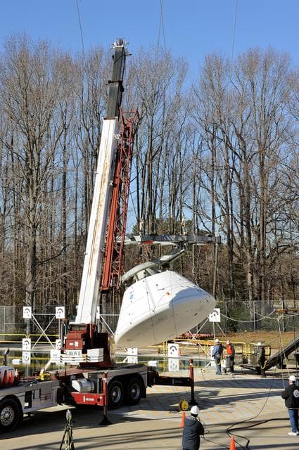 NASA image: ORION Project-(SPLASH) Structural Passive Landing Attenuation fo
