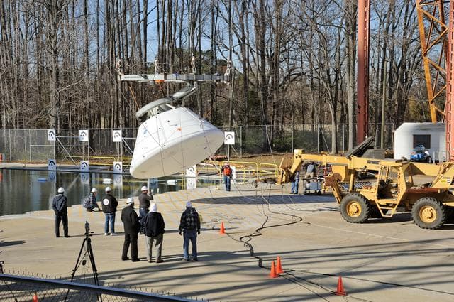 NASA image: ORION Project-(SPLASH) Structural Passive Landing Attenuation fo
