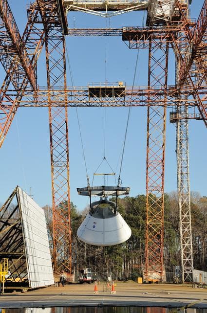 NASA image: ORION Project-(SPLASH) Structural Passive Landing Attenuation fo
