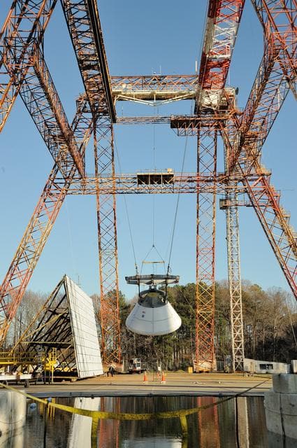 NASA image: ORION Project-(SPLASH) Structural Passive Landing Attenuation fo