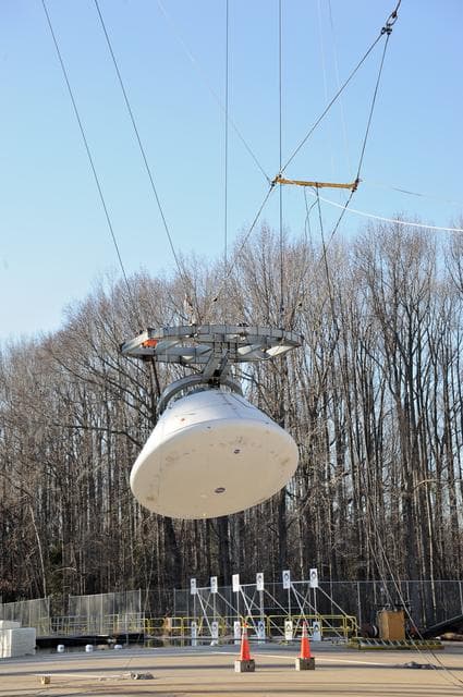 NASA image: ORION Project-(SPLASH) Structural Passive Landing Attenuation fo