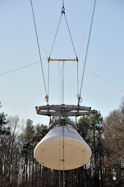 NASA image: ORION Project-(SPLASH) Structural Passive Landing Attenuation fo