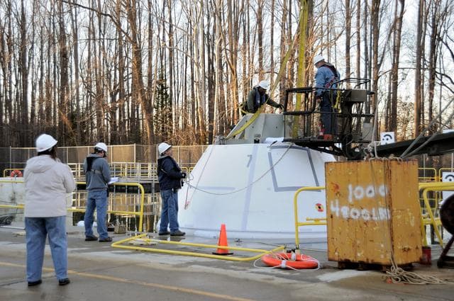 NASA image: ORION Project-(SPLASH) Structural Passive Landing Attenuation fo