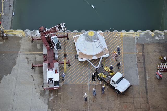 NASA image: ORION Project-(SPLASH) Structural Passive Landing Attenuation fo