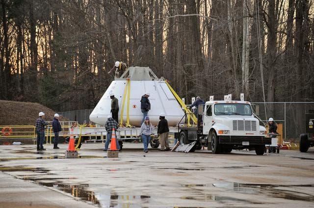 NASA image: ORION Project-(SPLASH) Structural Passive Landing Attenuation fo