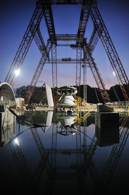 NASA image: ORION Project-(SPLASH) Structural Passive Landing Attenuation fo