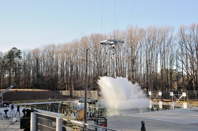 NASA image: ORION Project-(SPLASH) Structural Passive Landing Attenuation fo