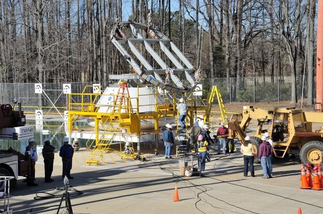 NASA image: ORION Project-(SPLASH) Structural Passive Landing Attenuation fo