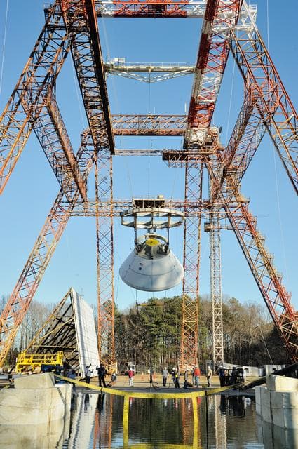 NASA image: ORION Project-(SPLASH) Structural Passive Landing Attenuation fo