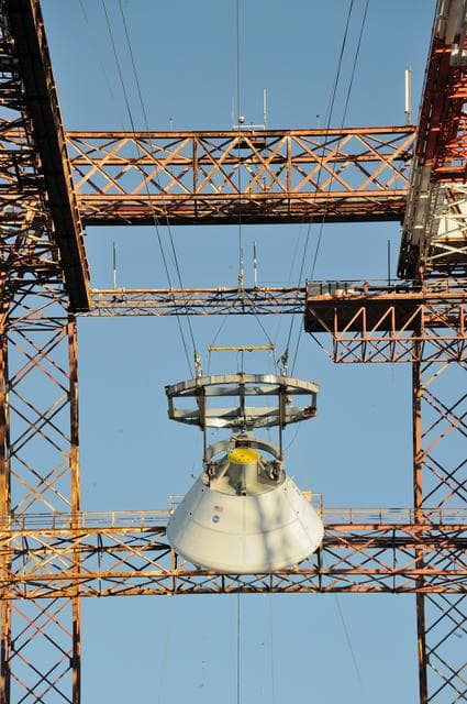 NASA image: ORION Project-(SPLASH) Structural Passive Landing Attenuation fo